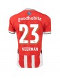 PSV Eindhoven Joey Veerman #23 Replika Hemmakläder 2024-25 Kortärmad